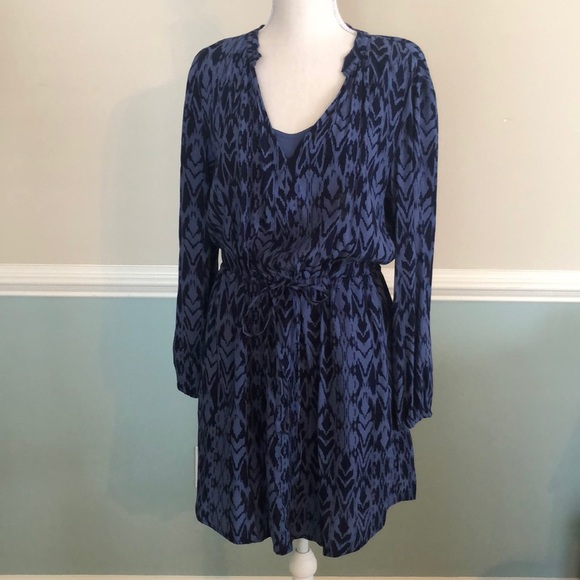 GAP Women’s Blue Print Dress, Size small - Picture 2 of 5